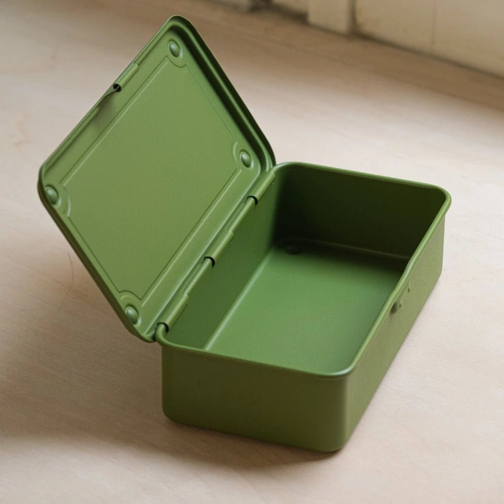 Toyo Steel - T - 190 Trunk Toolbox, Tea Green - The Flower Crate