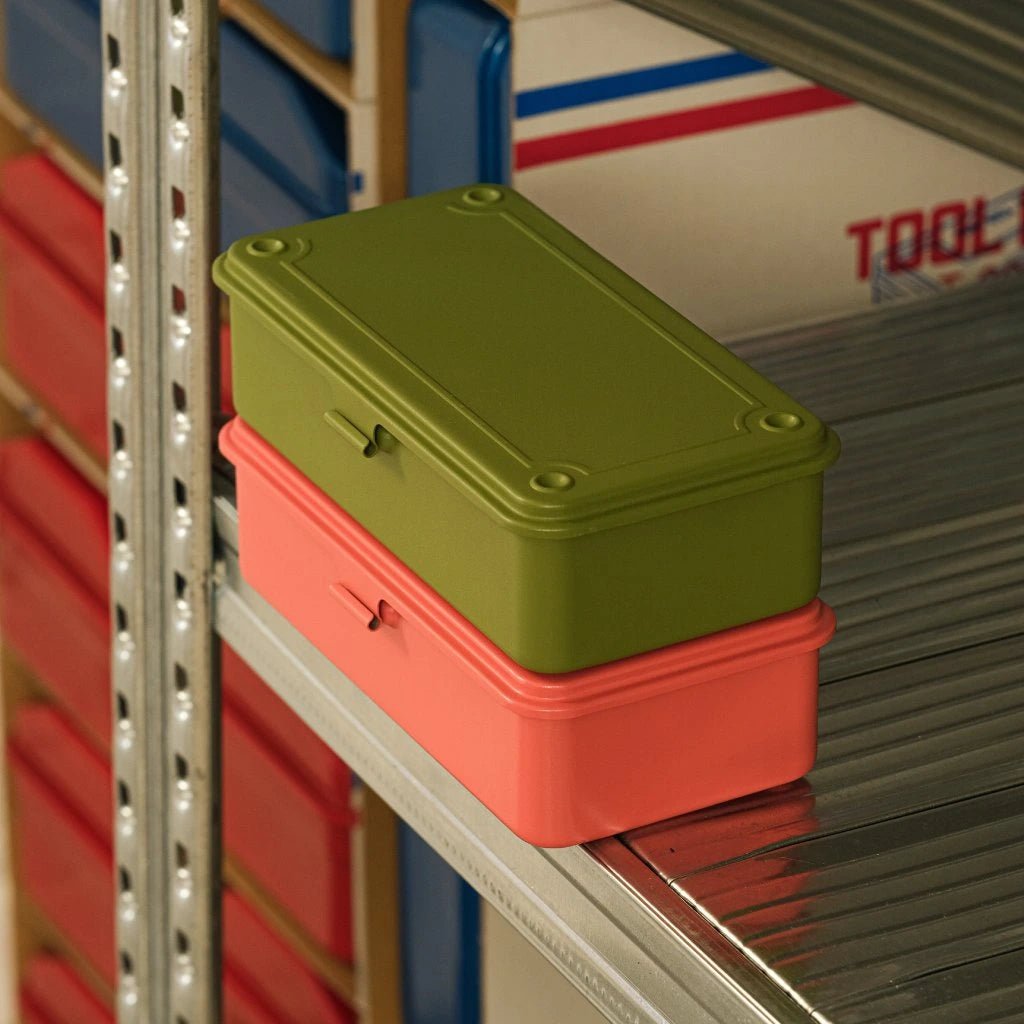 Toyo Steel - T - 190 Trunk Toolbox, Tea Green - The Flower Crate