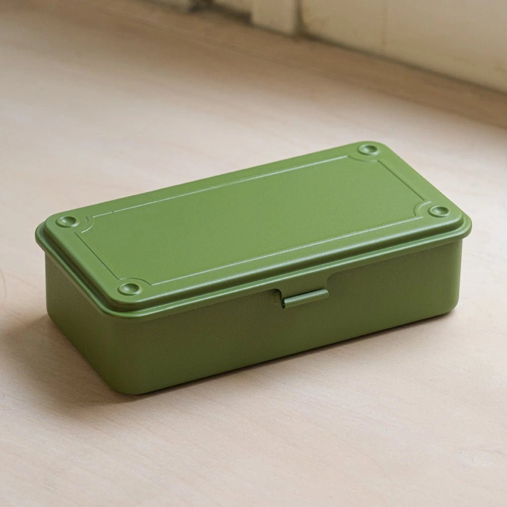 Toyo Steel - T - 190 Trunk Toolbox, Tea Green - The Flower Crate