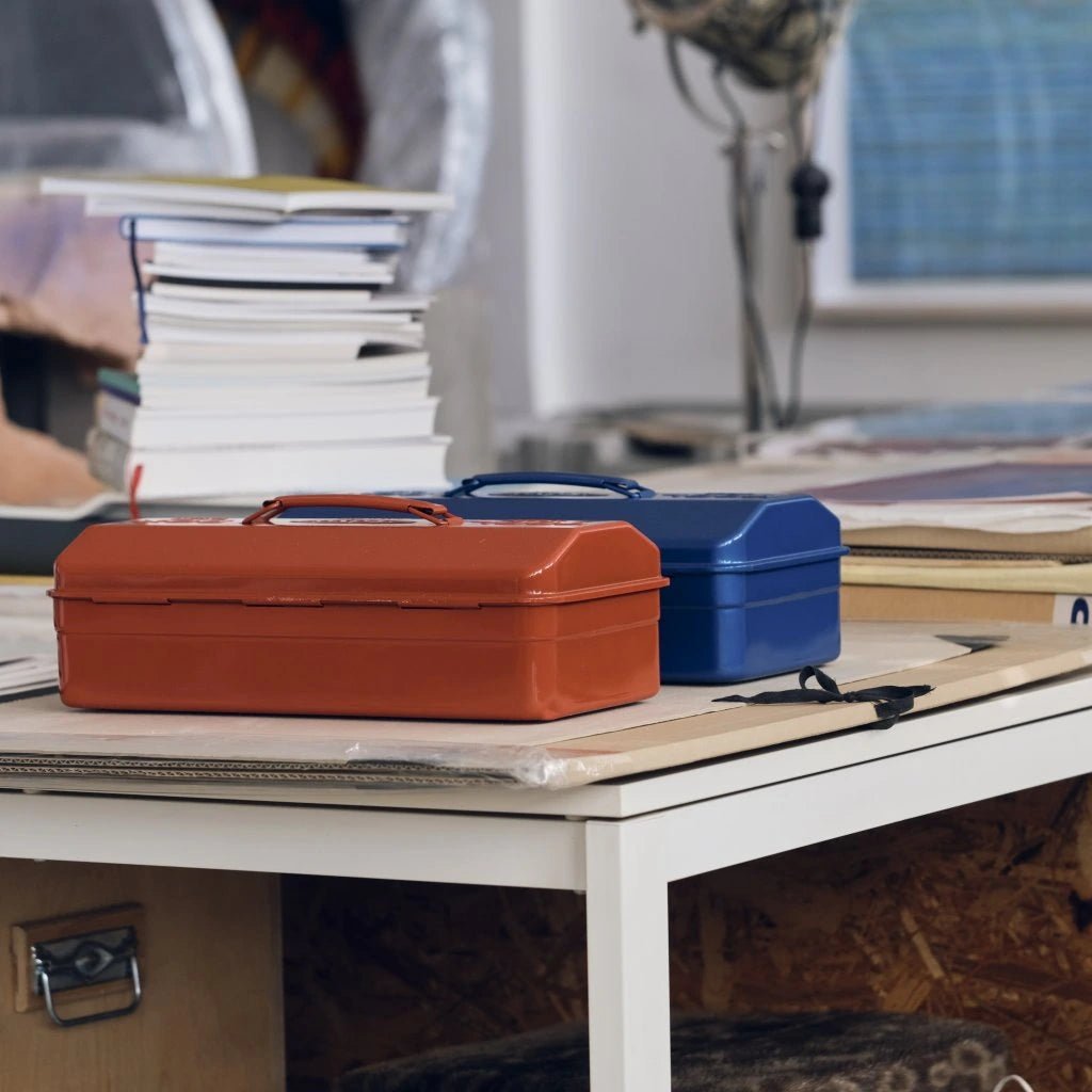 Toyo Steel - Y - 350 Camber Top Toolbox, Red - The Flower Crate