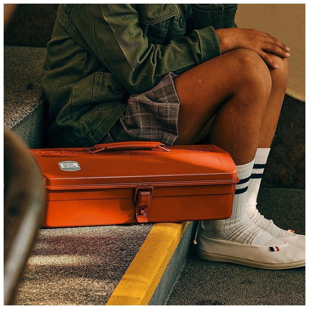 Toyo Steel - Y - 350 Camber Top Toolbox, Red - The Flower Crate