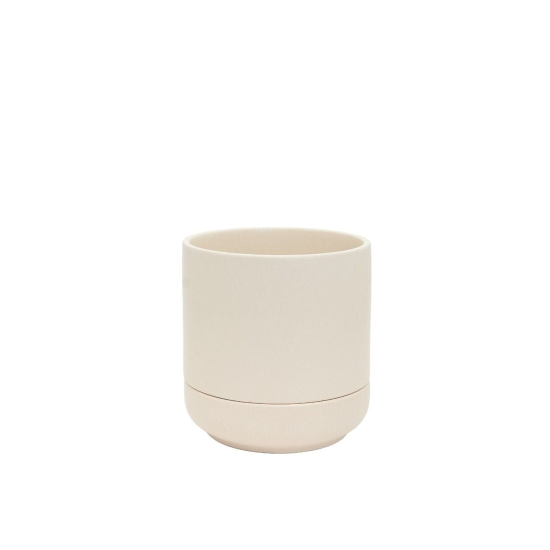 Troy Self Watering Planter, Small Chalk - The Flower Crate