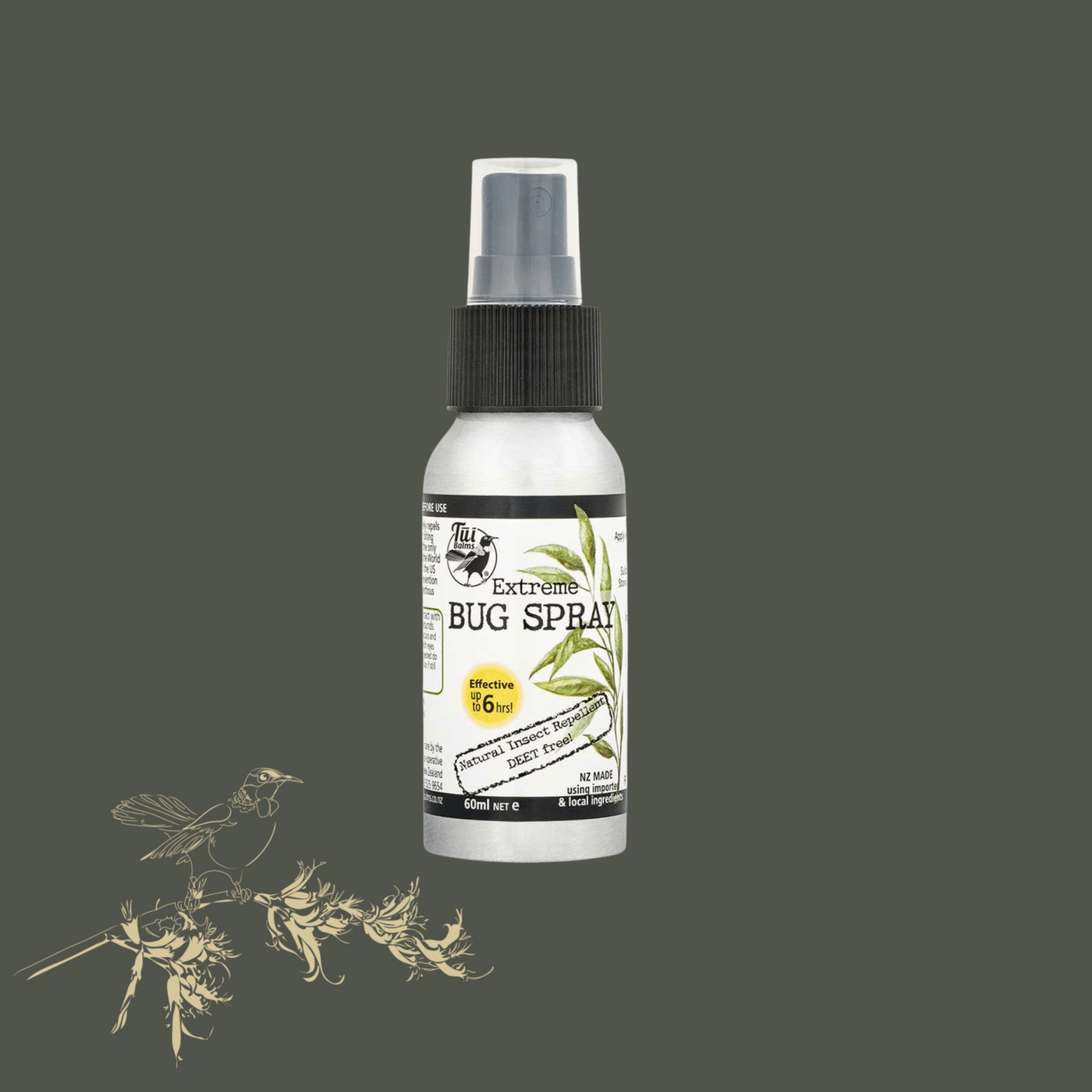 Tui Balms - Extreme Bug Spray - The Flower Crate