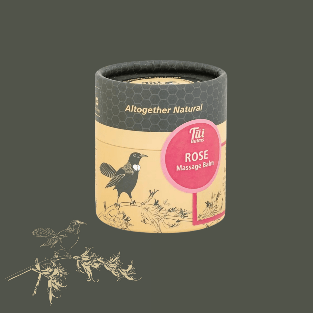 Tui Balms - Rose Massage Balm - The Flower Crate
