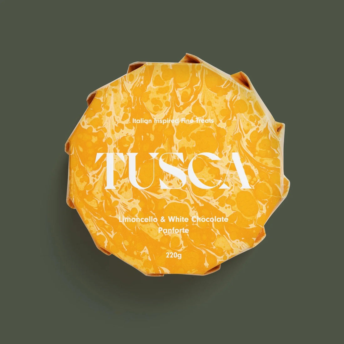 Tusca - Limoncello & White Chocolate Panforte - The Flower Crate