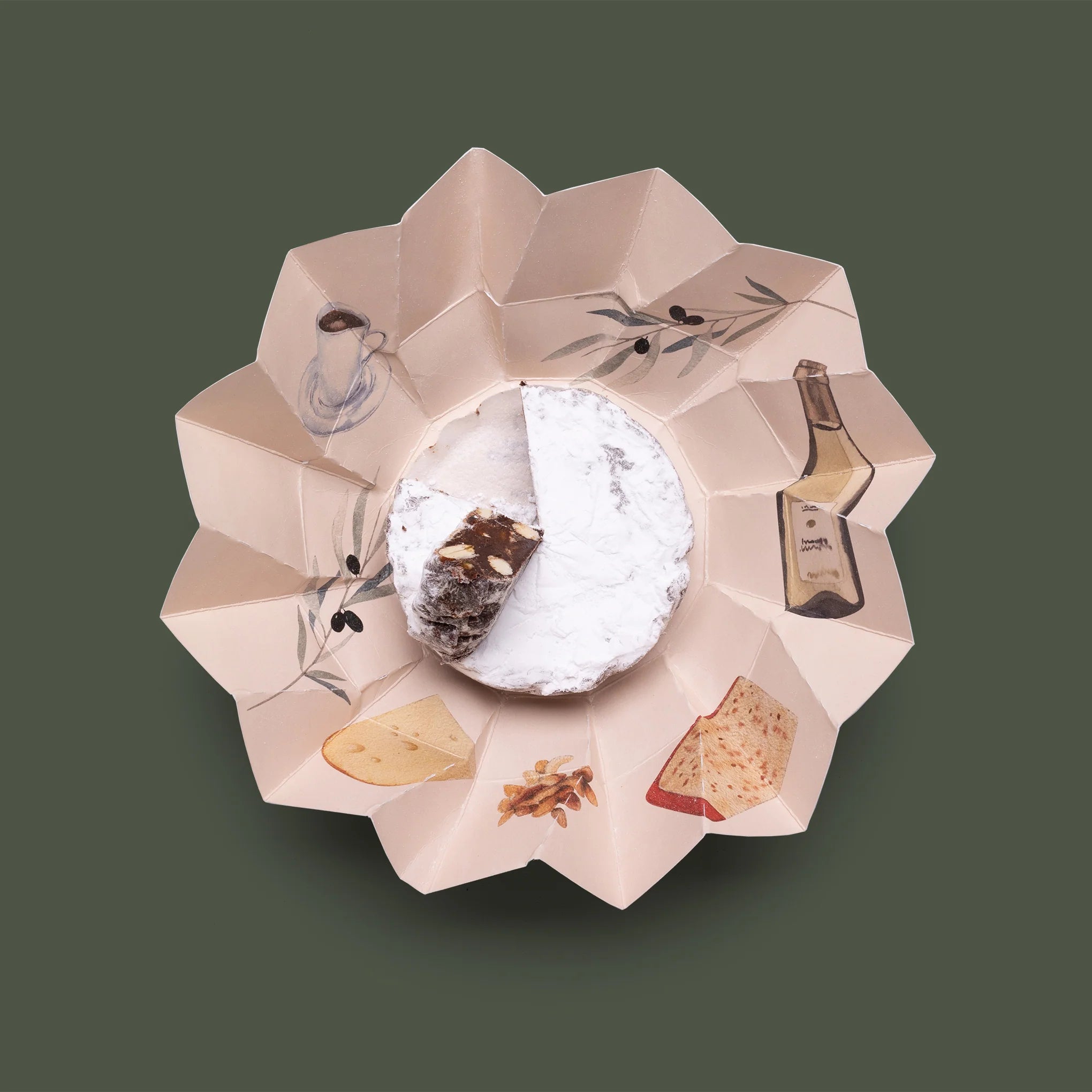 Tusca - Otago Apricot & Dark Chocolate Panforte - The Flower Crate