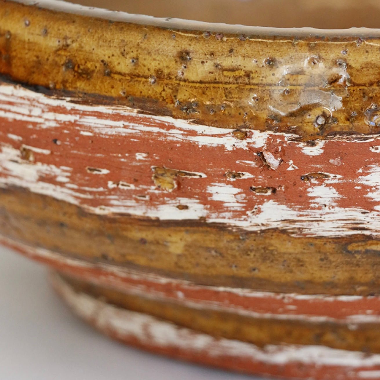 Tuscan Ochre Bowl - The Flower Crate