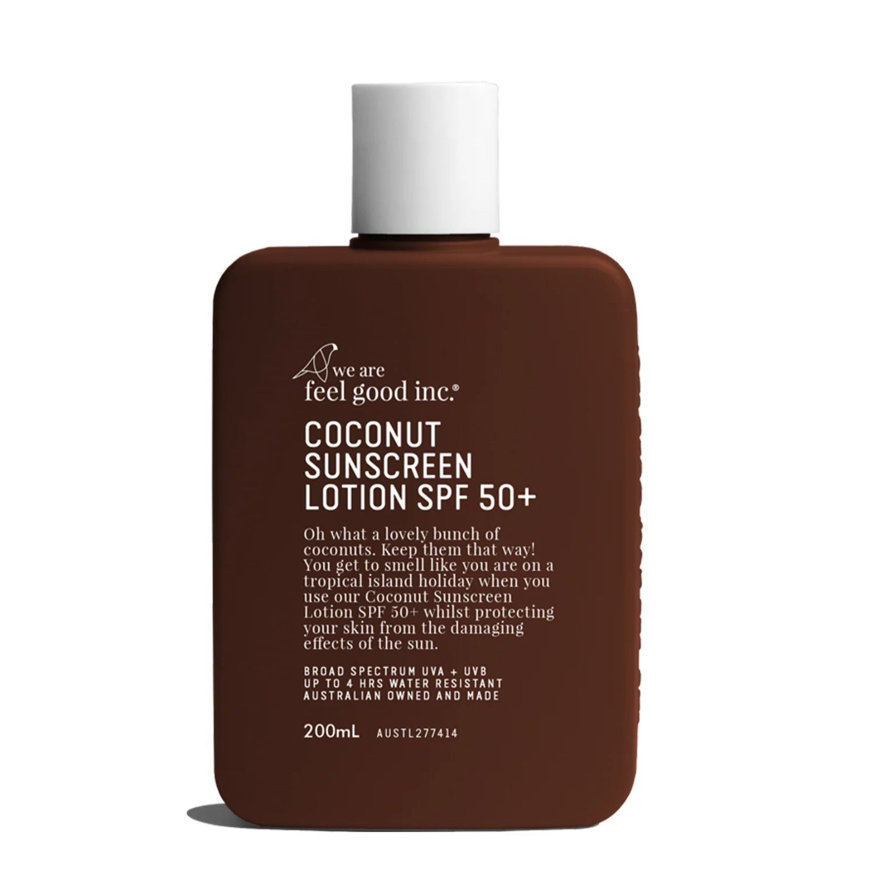 We Are Feel Good Inc - Coconut Sunscreen SPF 50+ - The Flower Crate