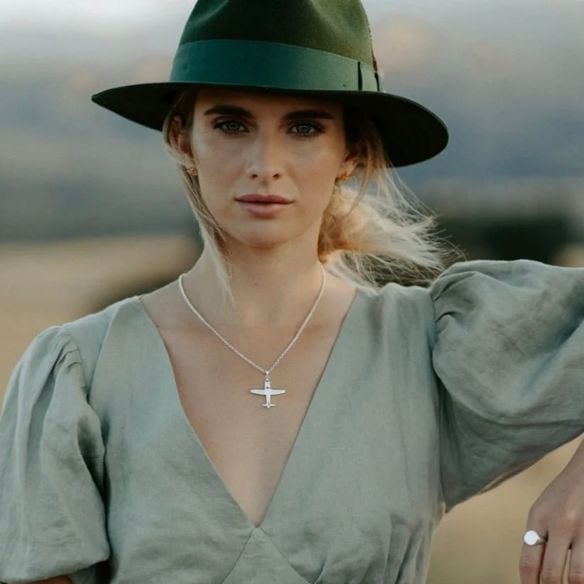 Whistle & Pop - High Country Aviator Necklace - The Flower Crate