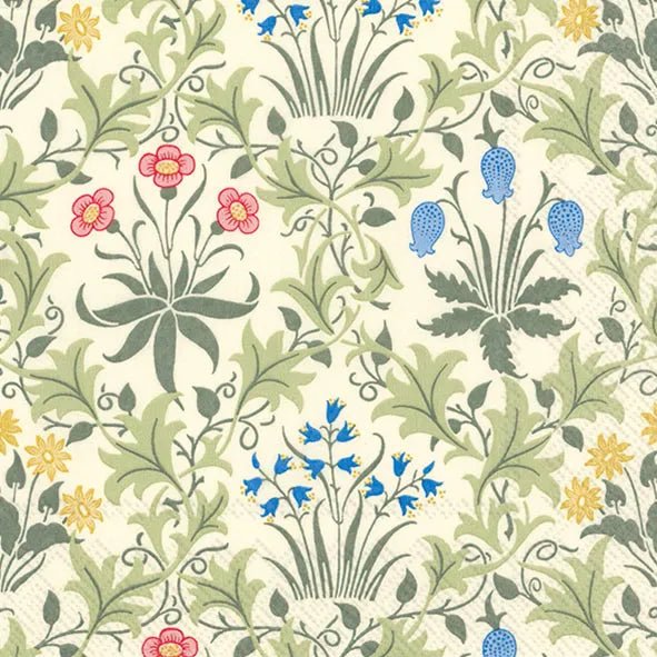 William Morris - Celandine Luncheon Napkins - The Flower Crate