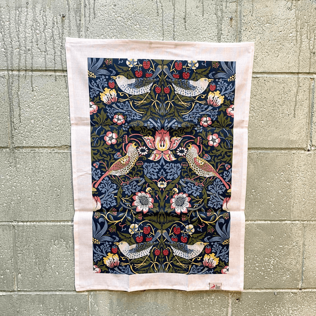 William Morris - Linen & Cotton Tea Towel - The Flower Crate
