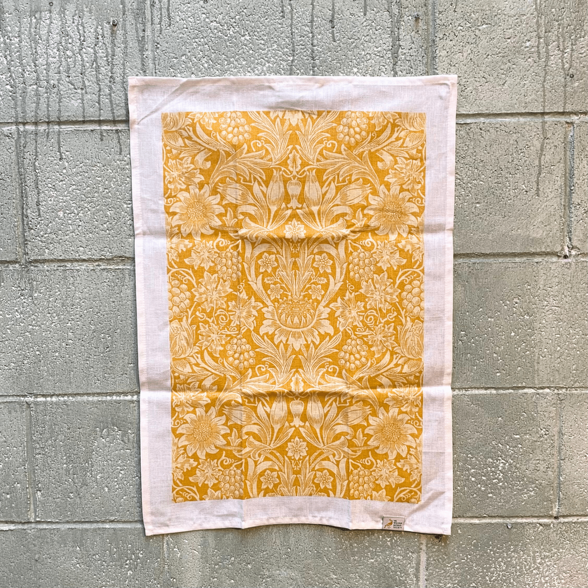 William Morris - Linen & Cotton Tea Towel - The Flower Crate