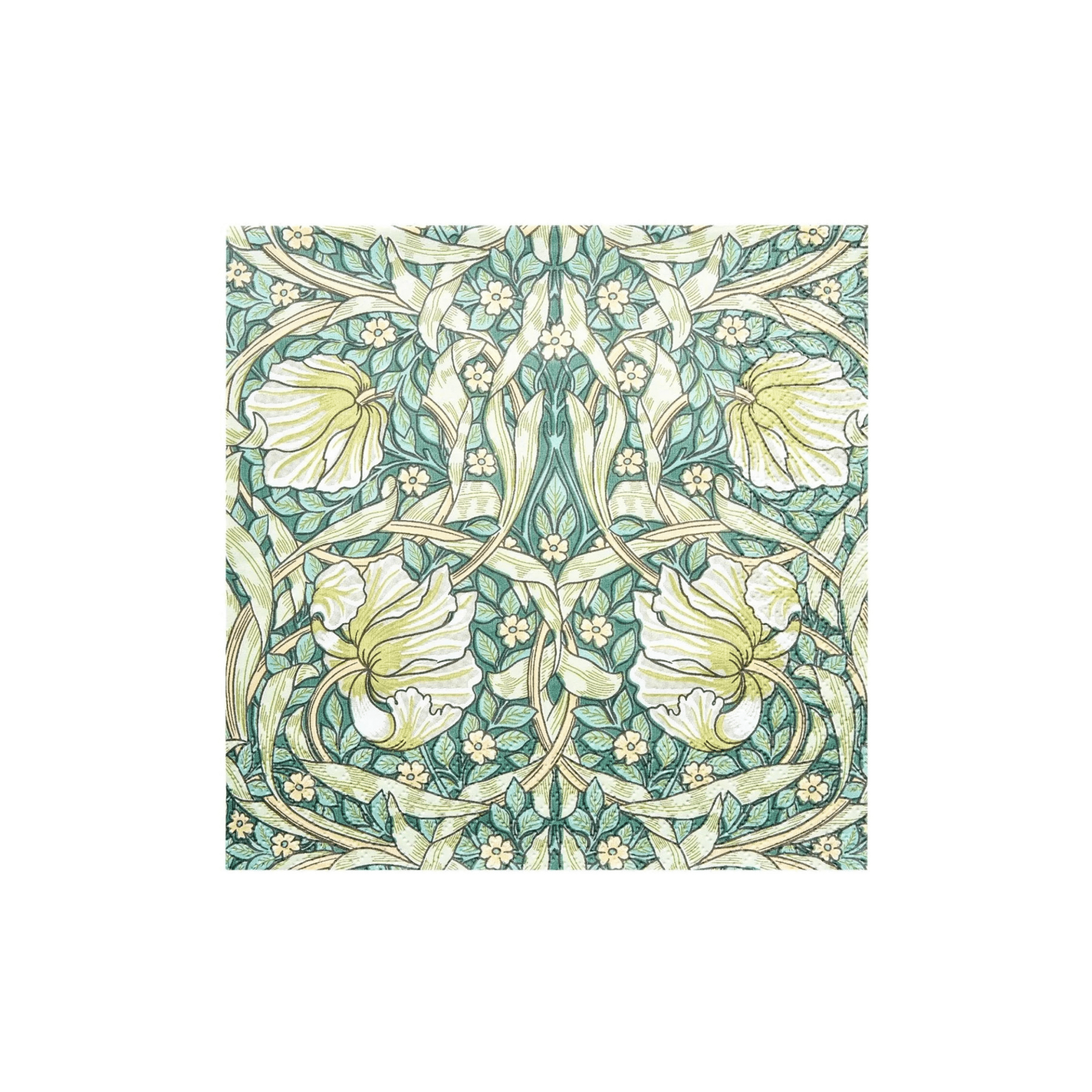 William Morris - Pimpernel Paper Cocktail Napkins - The Flower Crate