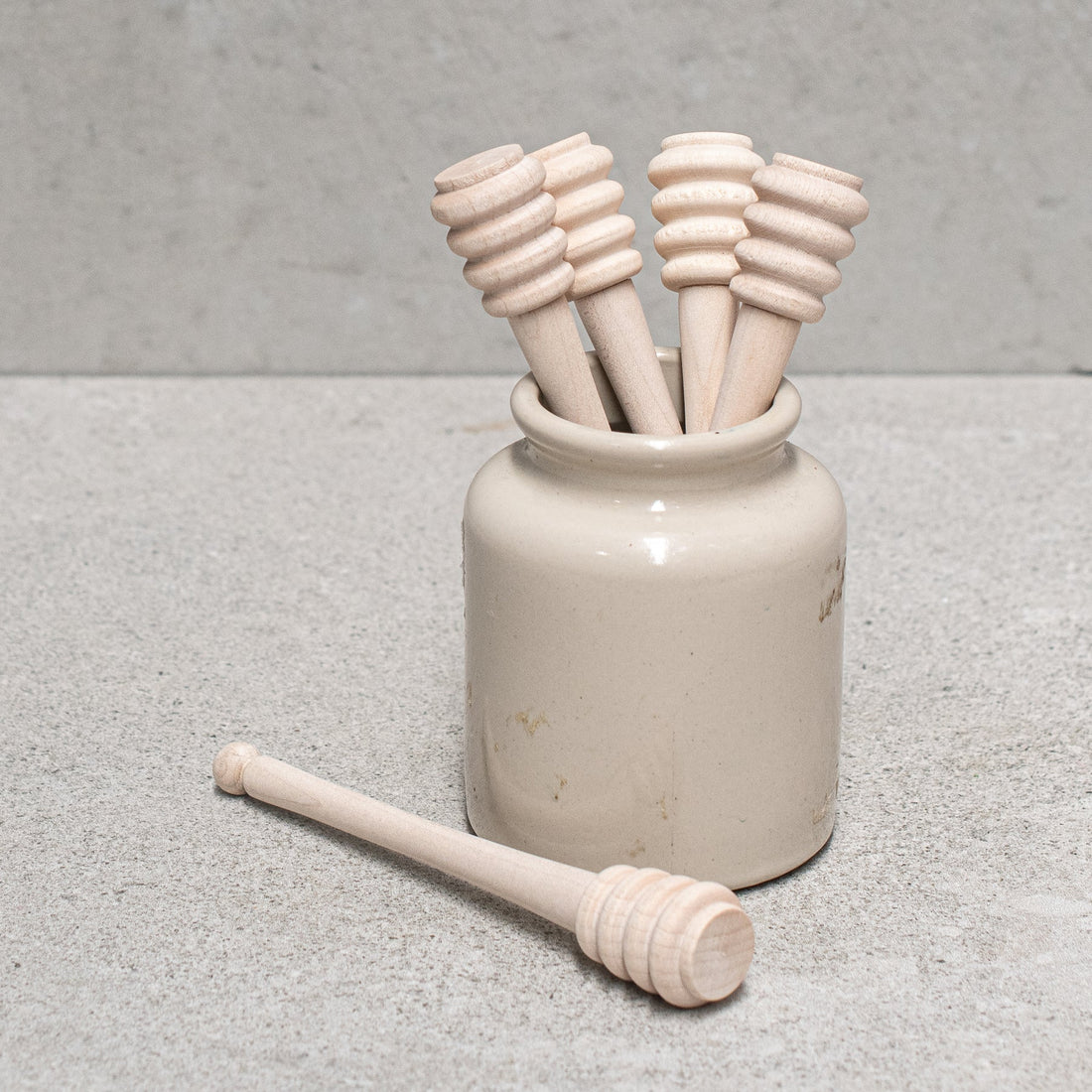 Wooden Honey Drizzler - The Flower Crate