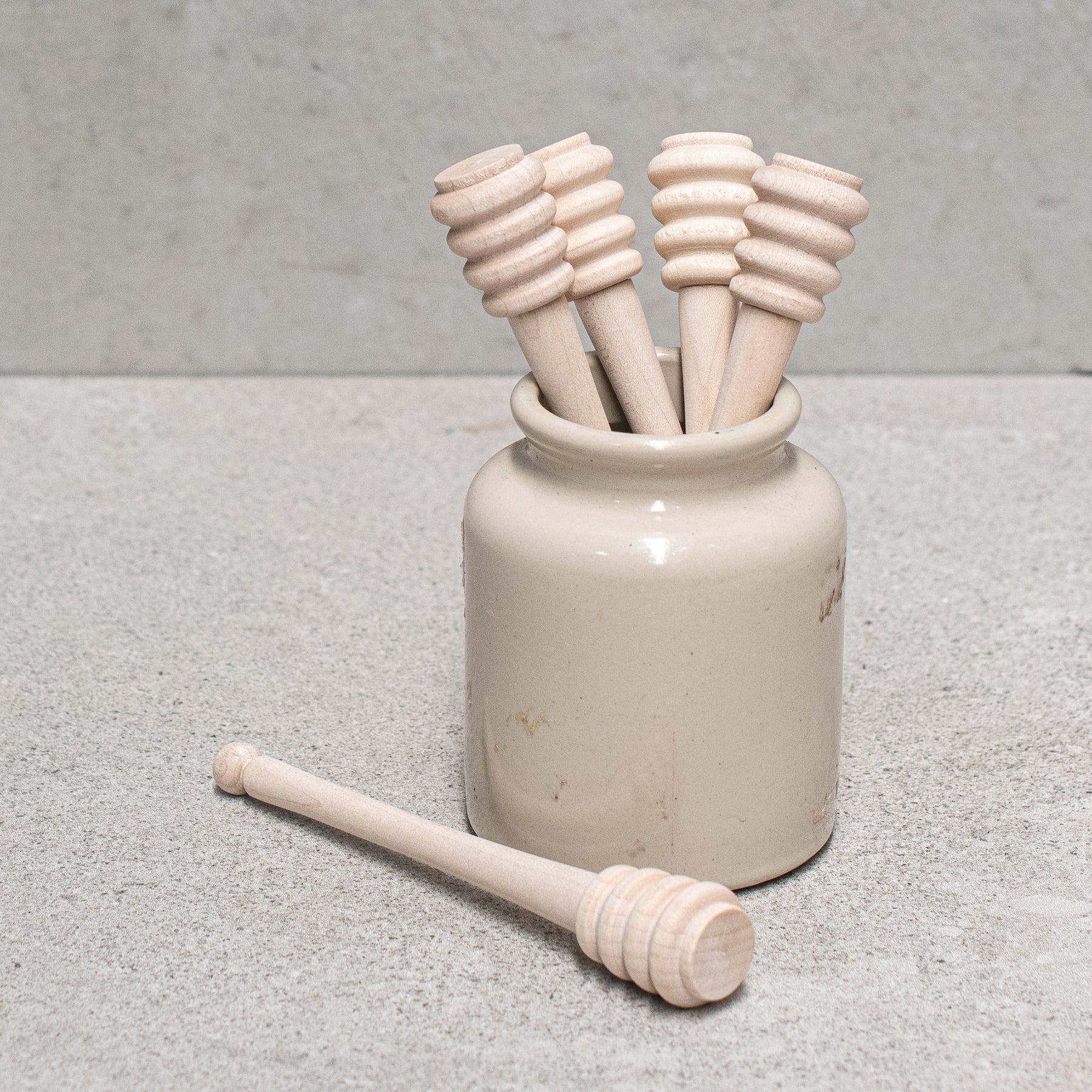 Wooden Honey Drizzler - The Flower Crate