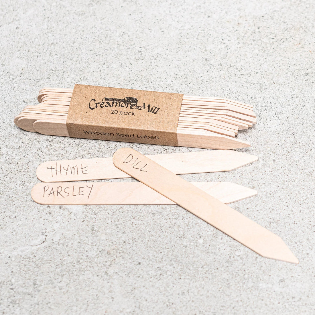 Wooden Seed Label - The Flower Crate