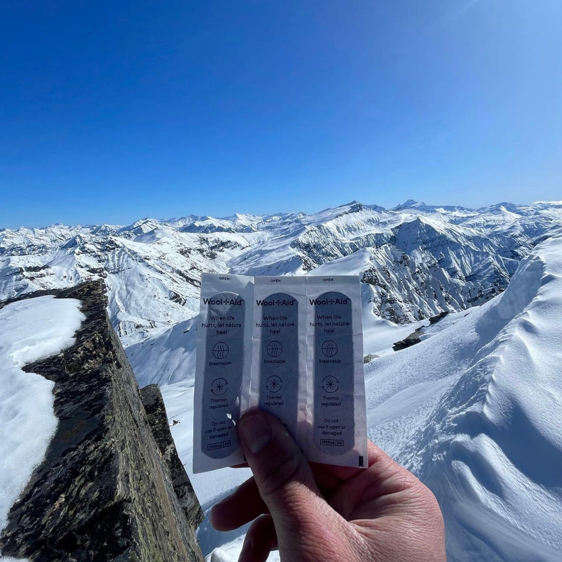 WoolAid - Merino Adhesive Bandages, Emergency Pack - The Flower Crate