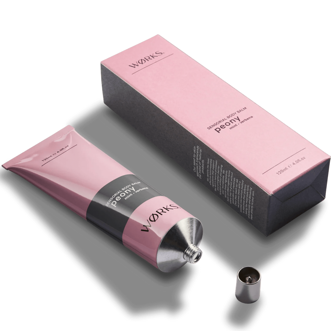 Wørks - Peony Sensorial Body Balm 120ml - The Flower Crate