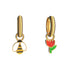 Yellow Owl Workshop - Honeybee & Flower Earrings - The Flower Crate