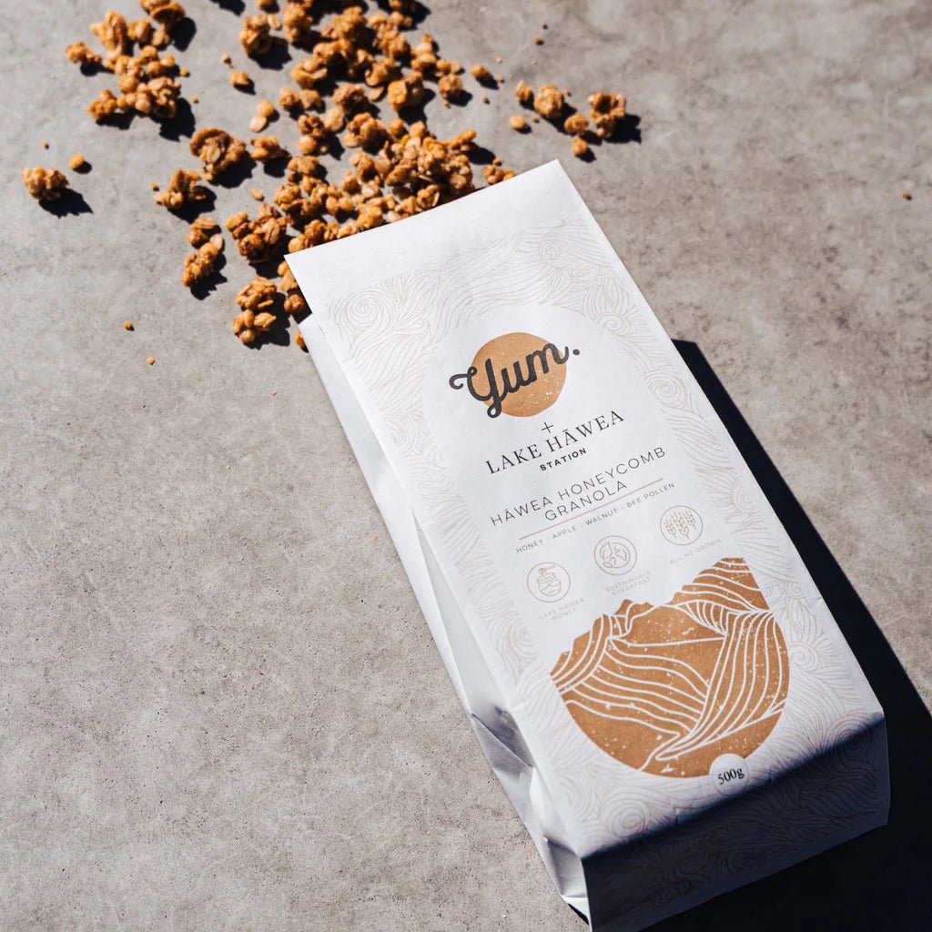 Yum - Hawea Honeycomb Granola - The Flower Crate