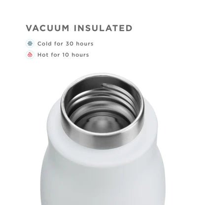 Zoku - 18oz Stainless Steel Vacuum Insulated Water Bottle - The Flower Crate