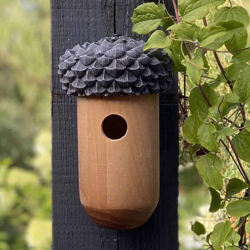 Acorn Bird House - The Flower Crate