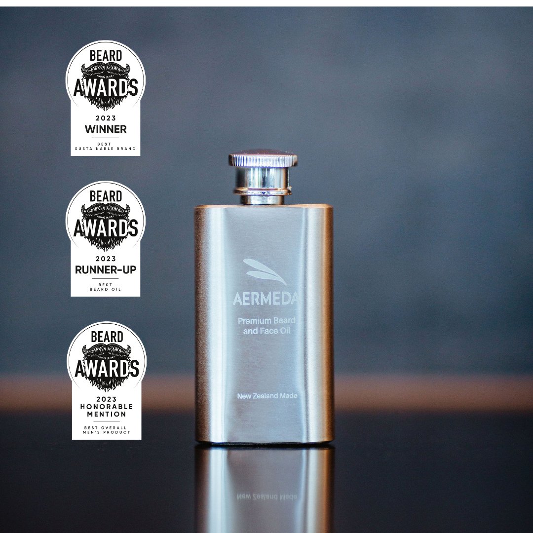 Aermeda - Premium Beard & Face Oil - The Flower Crate