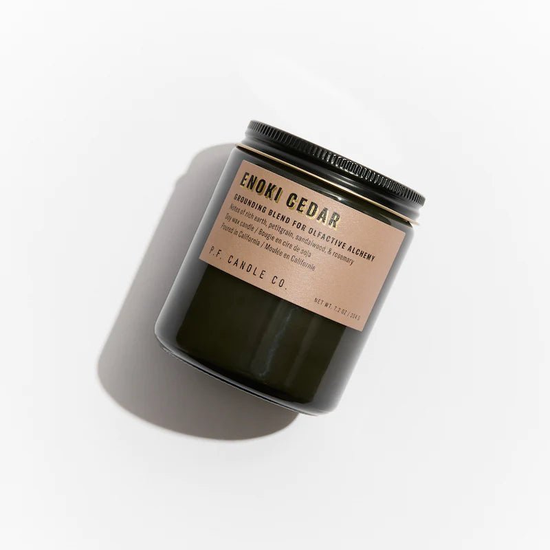 Alchemy Range: Enoki Cedar - 7.2oz Candle - The Flower Crate