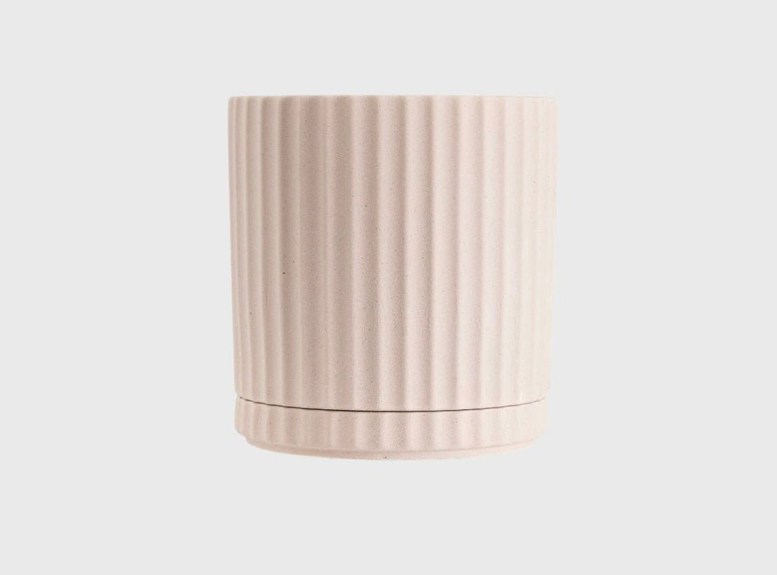 Athens Planter Rose Sand - Large - The Flower Crate