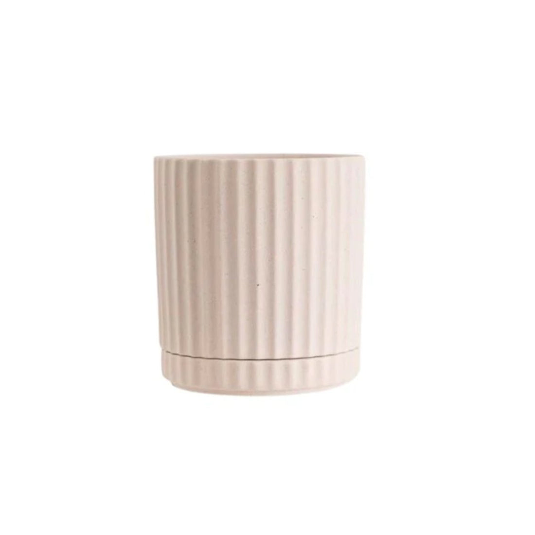 Athens Planter Rose Sand - Medium - The Flower Crate