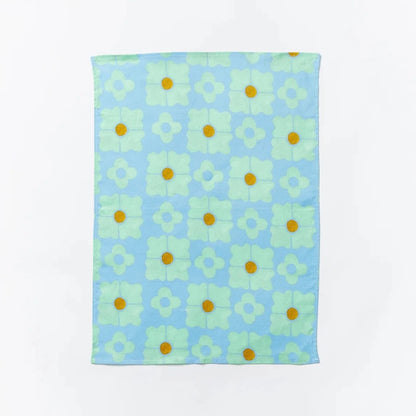 Bonnie &amp; Neil - Linen Tea Towel, Carnation - The Flower Crate