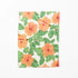 Bonnie & Neil Linen Tea Towel - Hibiscus Coral - The Flower Crate