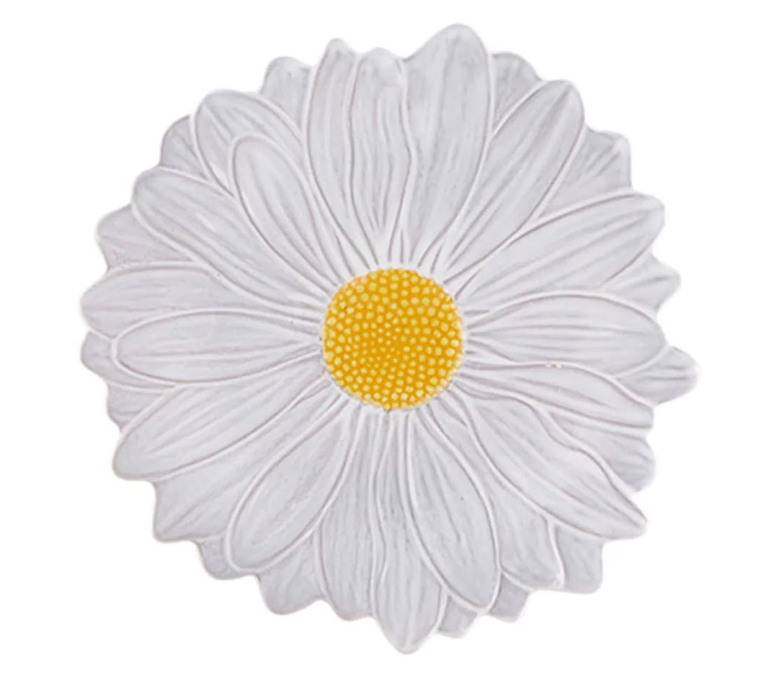 Bordallo Pinheiro - Maria Flor Daisy Dessert Plate - The Flower Crate