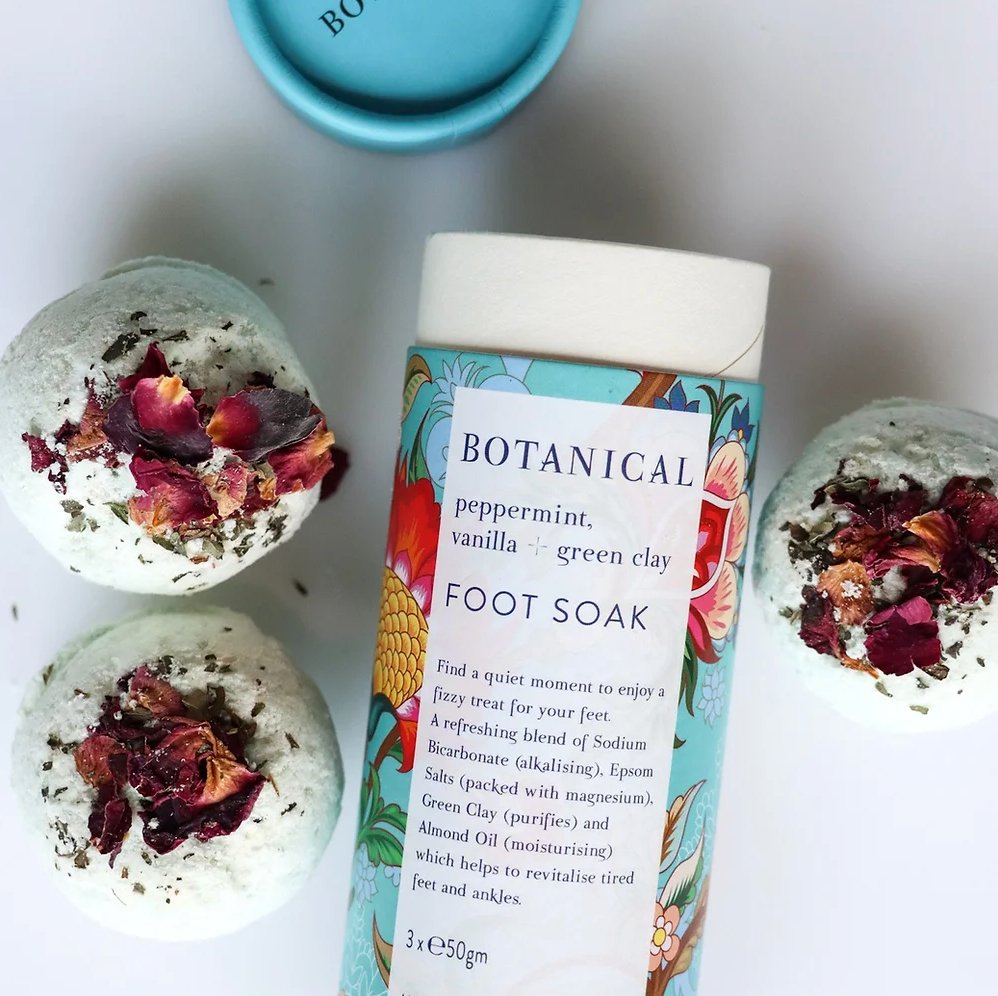 Botanical Skincare - Foot Soak Trio Pack - The Flower Crate