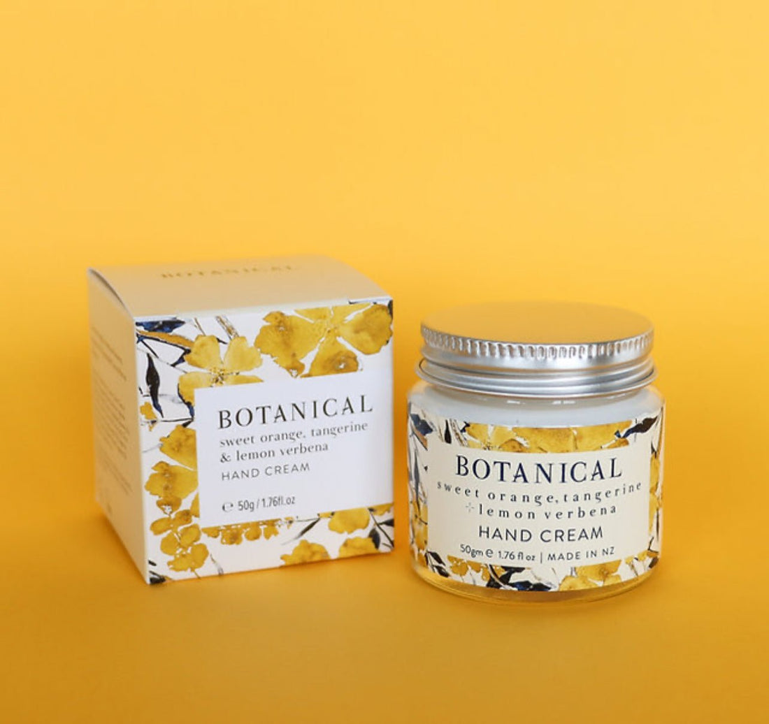 Botanical - Sweet Orange, Tangerine + Lemon Verbena Hand Cream - The Flower Crate