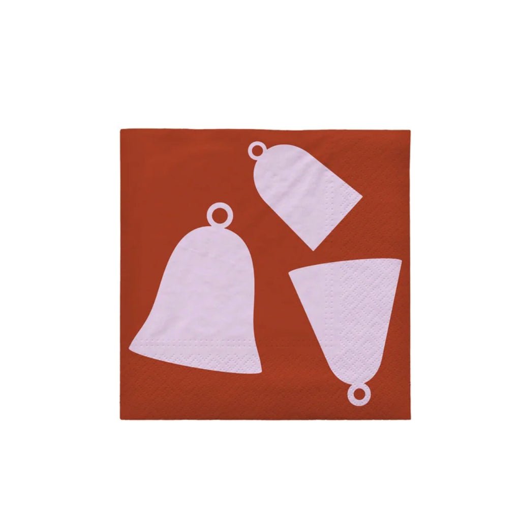 BROSTE Paper Napkin - Jingle - The Flower Crate