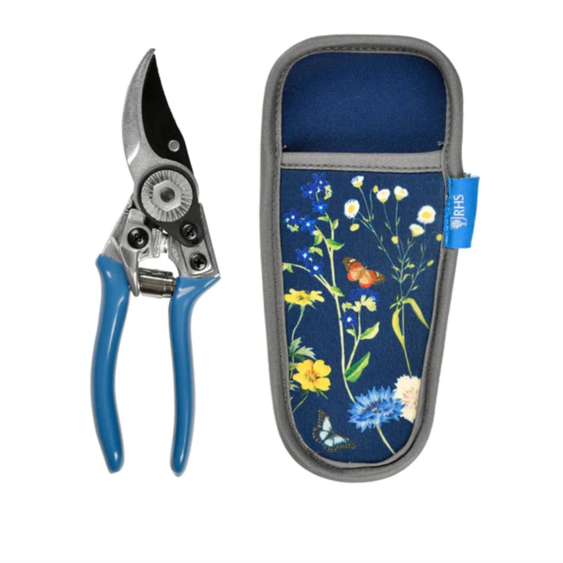 Burgon &amp; Ball and RHS - British Meadow Pruner and Holster Set - The Flower Crate