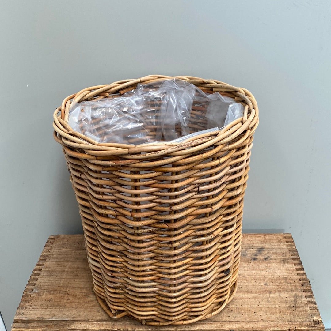 Dark Wicker Baskets - The Flower Crate