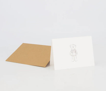 Dear Ted - Greeting Card - The Flower Crate