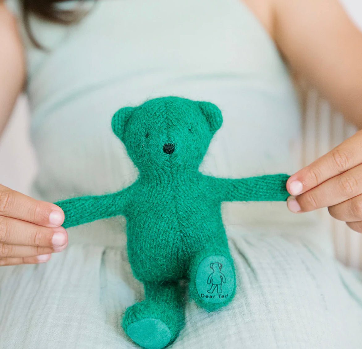 Dear Ted - Tiny Ted Edition, Seafoam - The Flower Crate