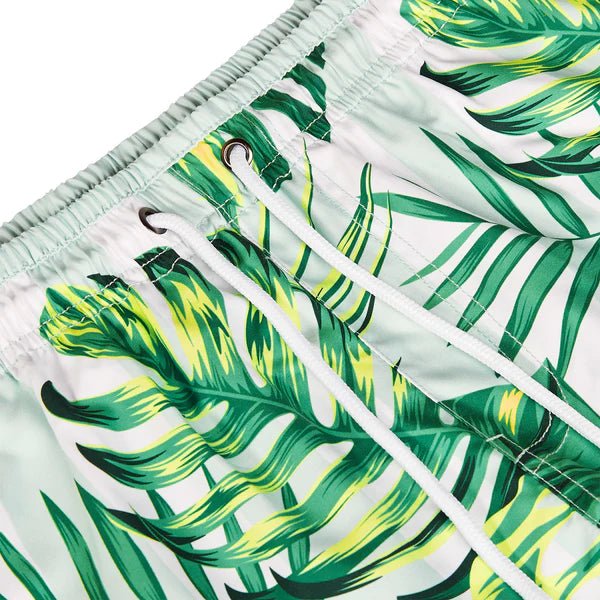 Dock &amp; Bay: Swim Shorts - Palm Dreams, Medium - The Flower Crate