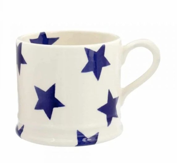 Emma Bridgewater Blue Star - Small Mug - The Flower Crate