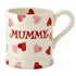 Emma Bridgewater - Pink Hearts Mummy ½ Pint Mug - The Flower Crate