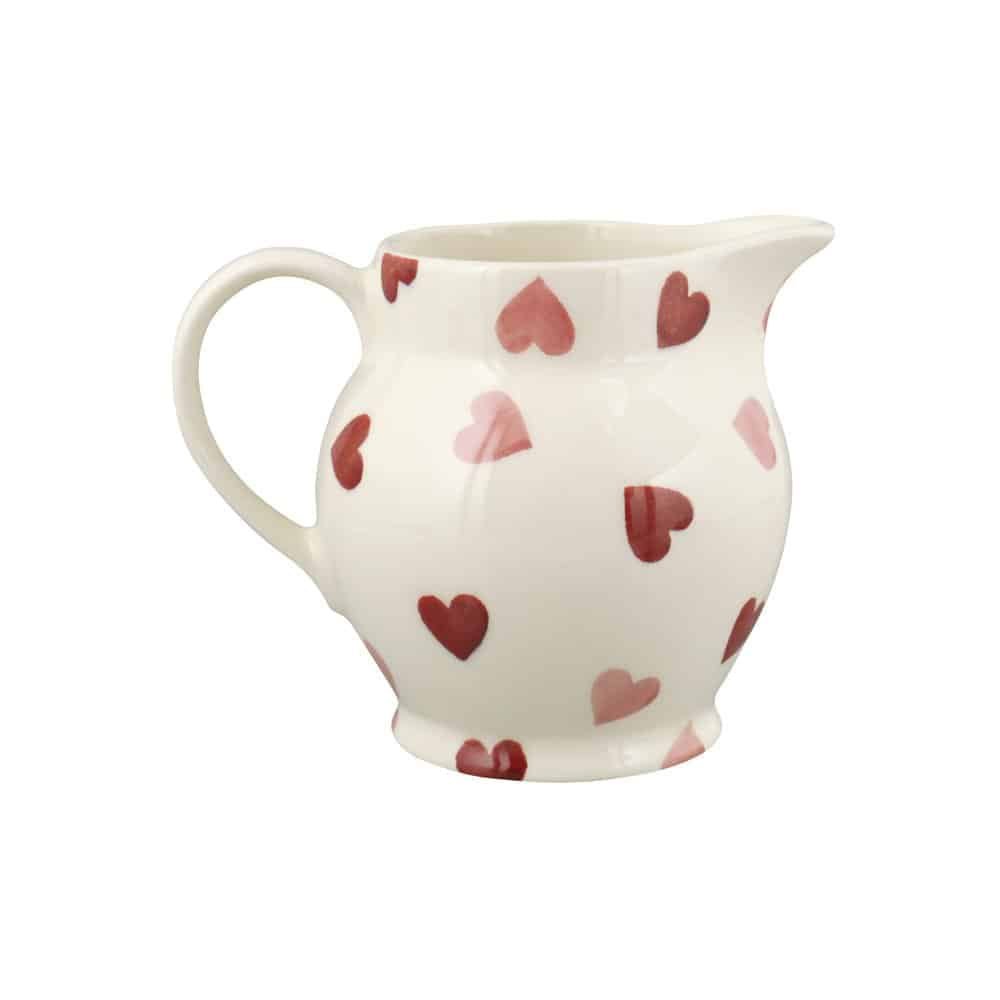 Emma Bridgewater - ½ Pint Hearts Jug - The Flower Crate