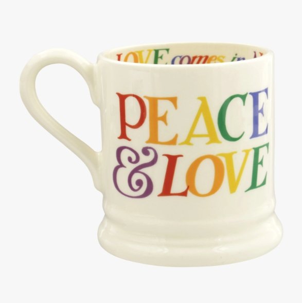 Emma Bridgwater Rainbow Toast - Small Mug - The Flower Crate