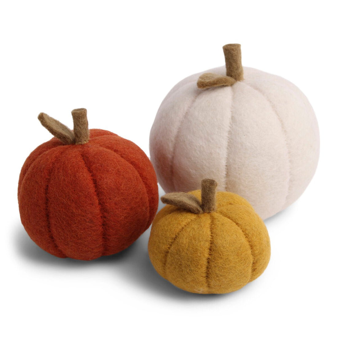 En Gry & Sif - Felt Pumpkin Set - The Flower Crate