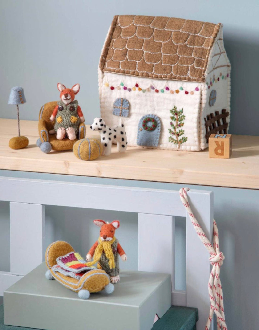 En Gry &amp; Sif - Mr and Mrs Fox House Set - The Flower Crate