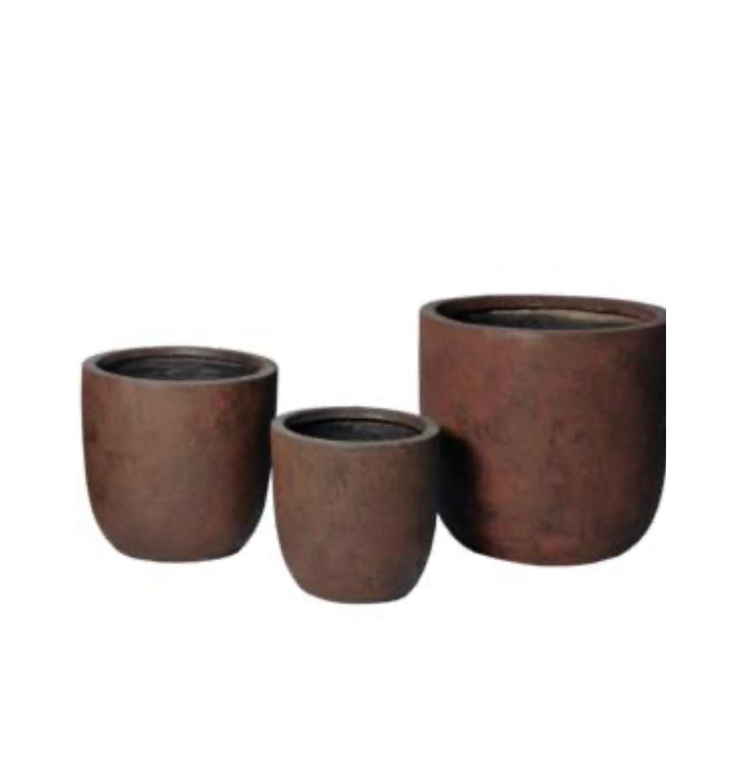Fibre Clay Planter, 3 Sizes - The Flower Crate