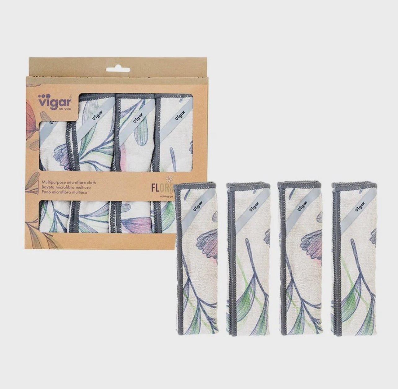 Florganic Microfibre Cloth Set - The Flower Crate