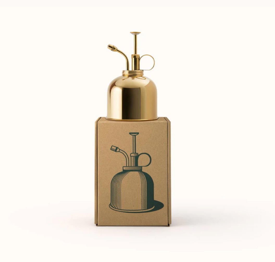 Haws Mist Sprayer - Brass - The Flower Crate